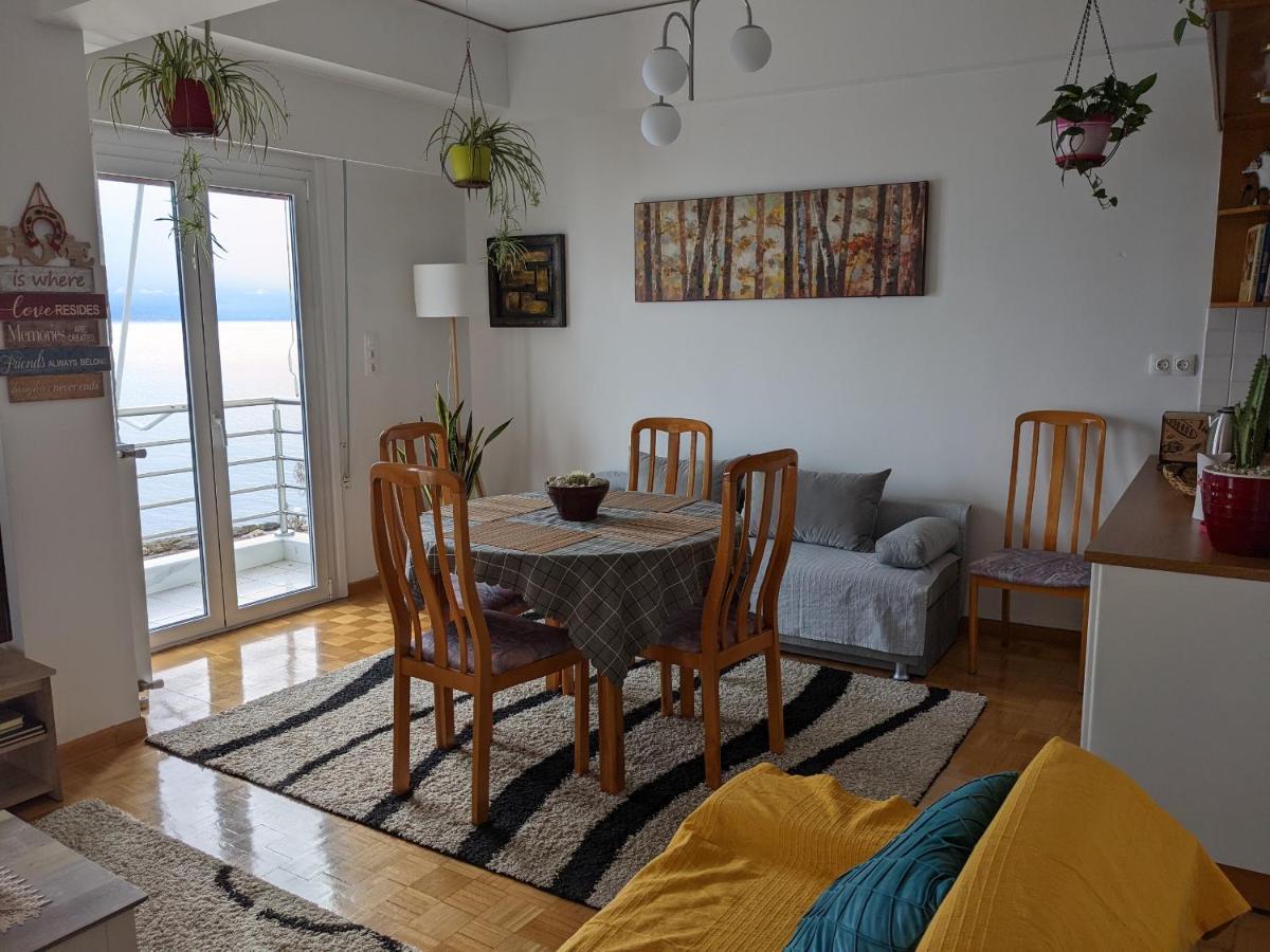 Luxurious Sea View Apartment Pireusz Kültér fotó