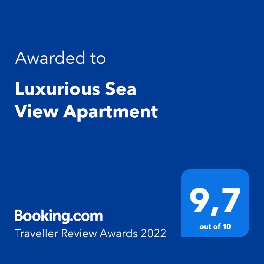 Luxurious Sea View Apartment Pireusz Kültér fotó